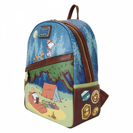 Peanuts Snoopy Beagle Scouts Mini Backpack by Loungefly