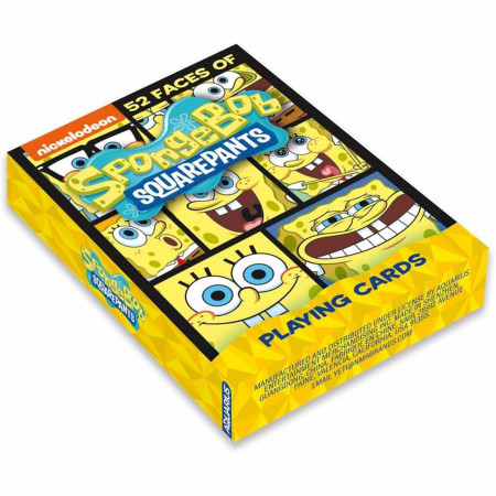 SpongeBob SquarePants Expressions Deck of Playing Cards