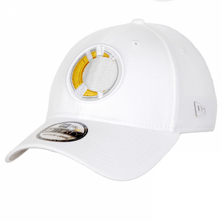 Los Angeles Rams New Era LA Logo Iced II 39THIRTY Flex Hat - White