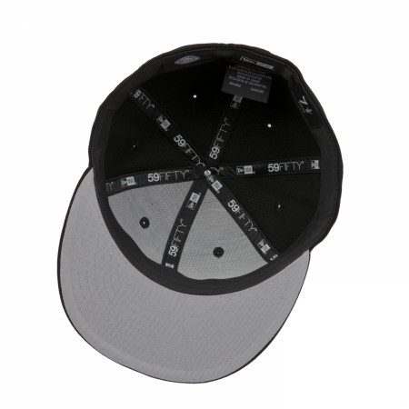 Black Adam Logo New Era 59Fifty Fitted Hat