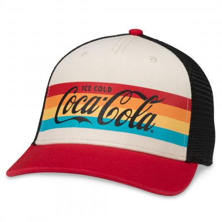 Coca-Cola® Logo Sinclair Research Retro Styled Adjustable Hat