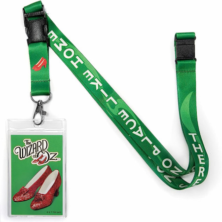 The Wizard of Oz Ruby Slippers Lanyard