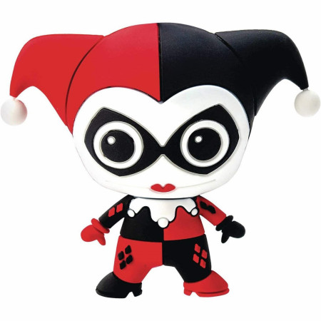 Harley Quinn Classic Character 3D Foam Magnet