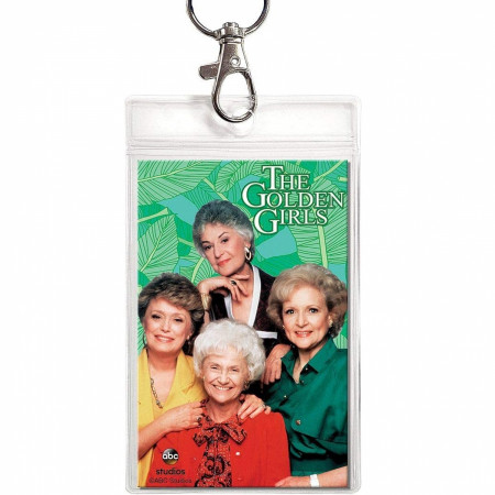 The Golden Girls Reversible Lanyard with Breakaway Clip and ID Holder