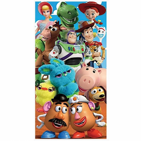 Toy Story 28 X 58 Group Beach Towel