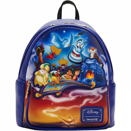 Aladdin 30th Anniversary Mini Backpack By Loungefly