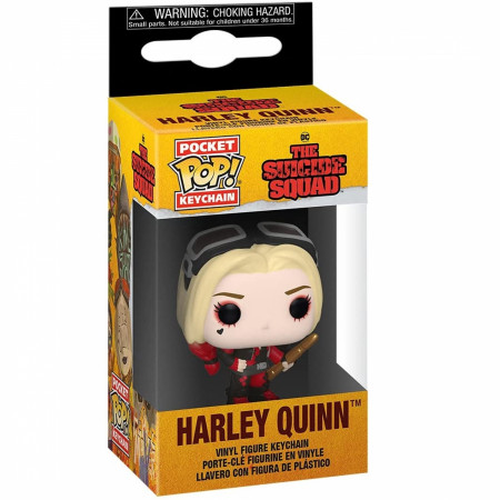 The Suicide Squad Harley Quinn Bodysuit Funko Pop! Vinyl Keychain