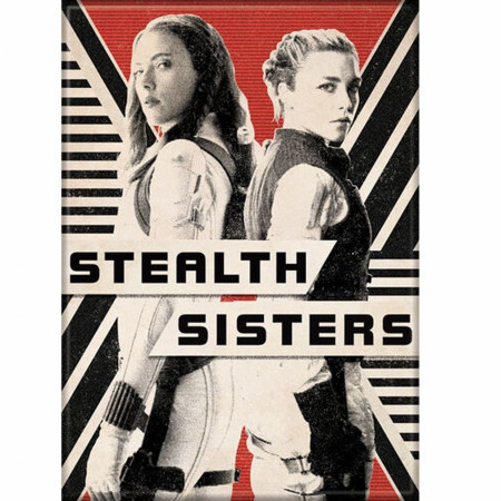 Black Widow Movie Stealth Sisters Characters Magnet