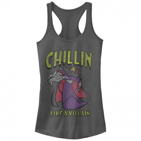 Disney Pixar Toy Story 1-3 Chillin Gray Juniors Racerback Tank Top