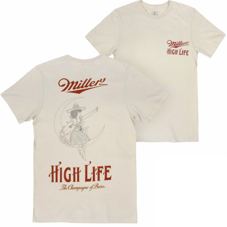 Miller High Life Girl in the Moon T-Shirt