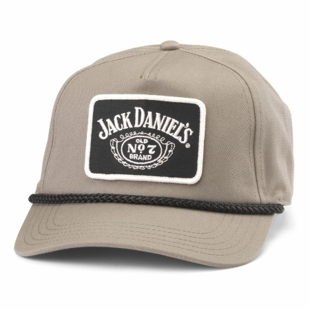 Jack Daniel's Old No. 7 Rubber Patch Rope Hat