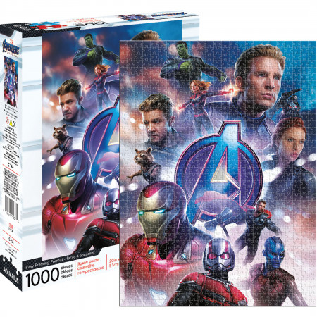 Avengers Endgame Poster 1000 Piece Puzzle