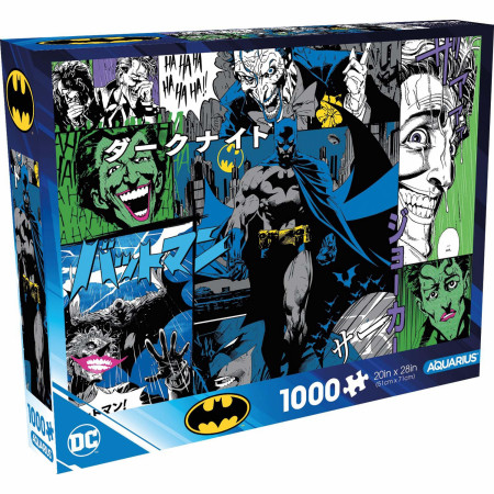 Batman and The Joker Manga 1000 Piece Jigsaw Puzzle