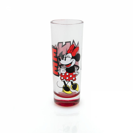 Disney Minnie Mouse Flirty Colored Bottom Collection Shot Glass