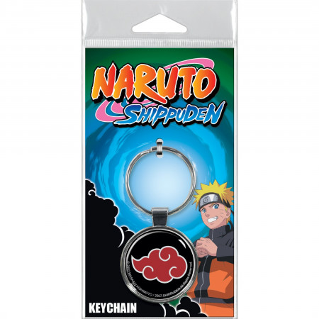 Naruto Akatsuki Cloud Symbol Keychain