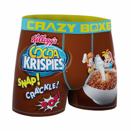 Crazy Boxer Kellogg's Cocoa Rice Krispies Men's Boxer Briefs