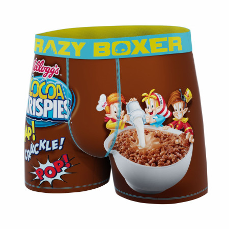 Crazy Boxer Kellogg's Cocoa Rice Krispies Men's Boxer Briefs