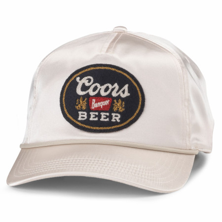 Coors Banquet Beer Logo Patch Adjustable Rope Hat