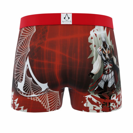 Assassin's Creed Ezio Men's Crazy Boxer Briefs Shorts
