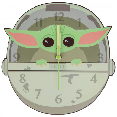 Star Wars The Mandalorian "The Child" Clock