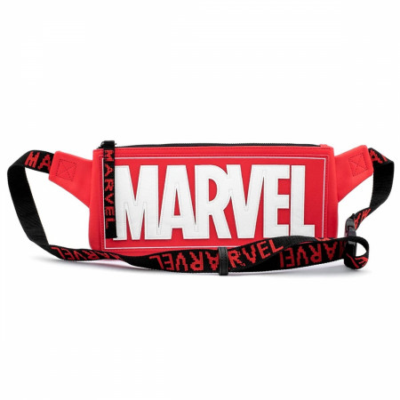 Marvel Logo Fanny Pack By Loungefly