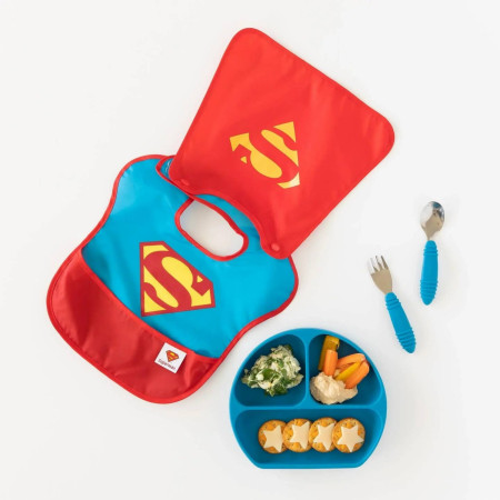 Superman Caped Super Bib