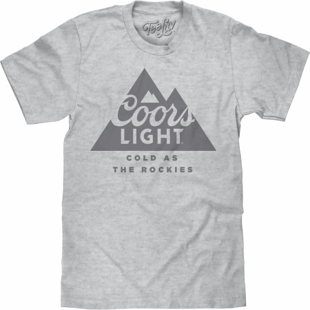Coors Light Cold as The Rockies T-Shirt