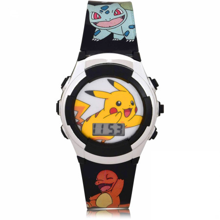 Pokemon the Original Starters Kid's Quartz Watch with Plastic Strap