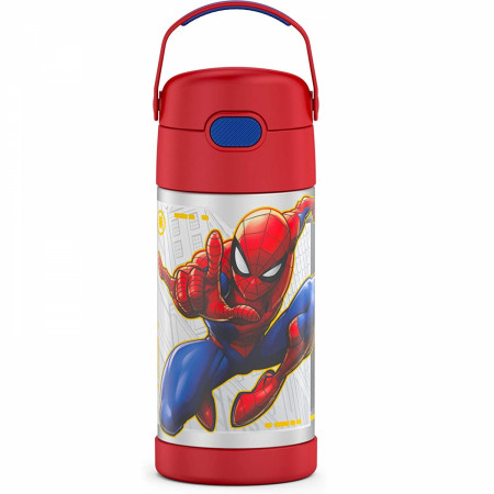 Spider-Man Swinging Stainless Steel 12oz Thermos Funtainer