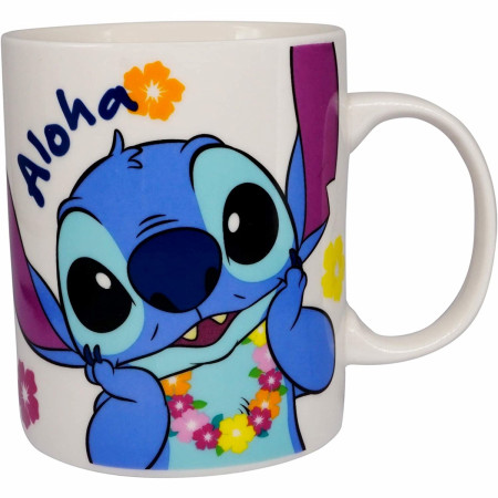 Disney Lilo and Stitch Character Aloha 11 Ounce Ceramic Mug