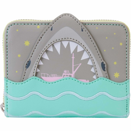 Jaws Zip Around DA-DUM Wallet by Loungefly