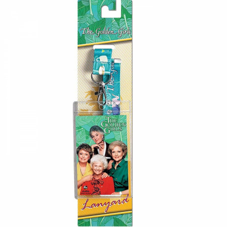 The Golden Girls Reversible Lanyard with Breakaway Clip and ID Holder