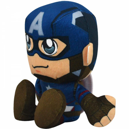 Marvel Captain America 8 Inch Kuricha Sitting Plush Doll