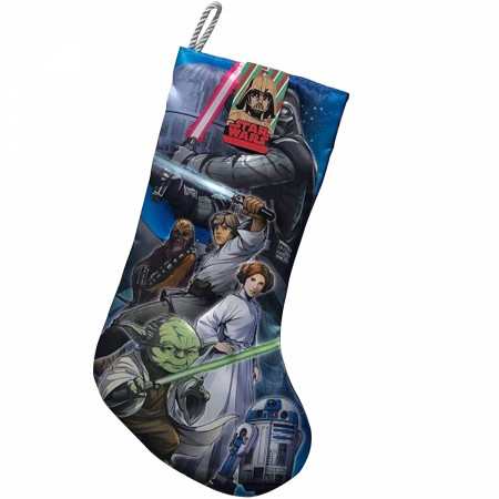 Star Wars Classic Trilogy Printed Christmas Stocking