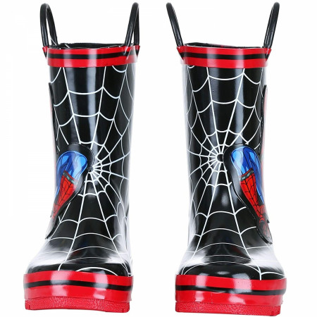 Spider-Man Swinging Web Kids Rain Boots