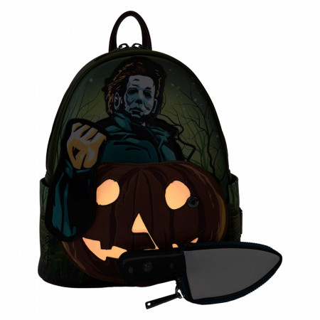 Halloween Michael Myers Glow in the Dark Mini Backpack By Loungefly