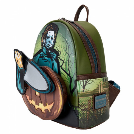 Halloween Michael Myers Glow in the Dark Mini Backpack By Loungefly