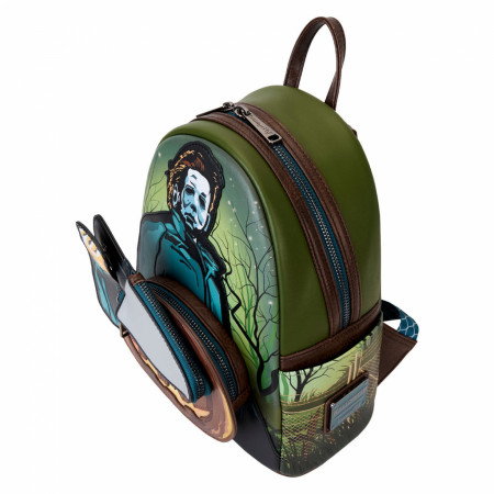 Halloween Michael Myers Glow in the Dark Mini Backpack By Loungefly