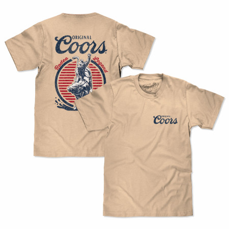Coors Rodeo Legend Front and Back Print T-Shirt