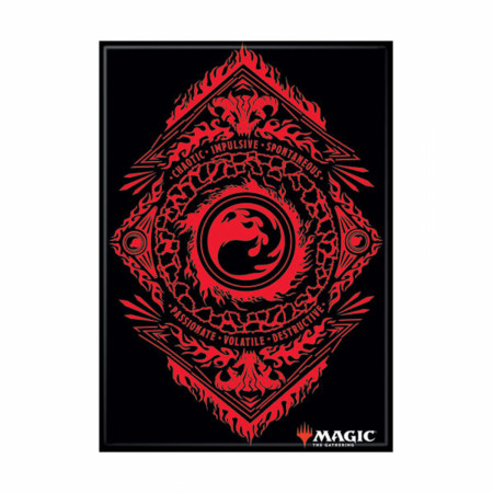 Magic the Gathering Red Mana Symbol Card Magnet