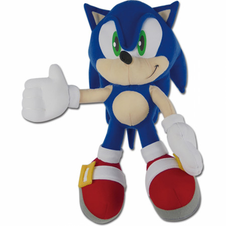 Sega Sonic The Hedgehog 10" Movable Plush Figurine