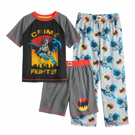 Batman Crime Fighter Youth Sleep 3-Piece Set