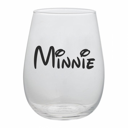 Mickey and Minnie 2-Pack 18 Ounce Glasses