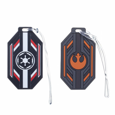 Star Wars Rebel and Empire Set of 2 Luggage Tags