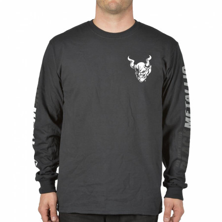 Arrogant Bastard Men's Black Metallic Long Sleeve Shirt