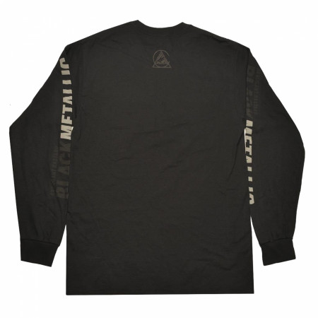 Arrogant Bastard Men's Black Metallic Long Sleeve Shirt