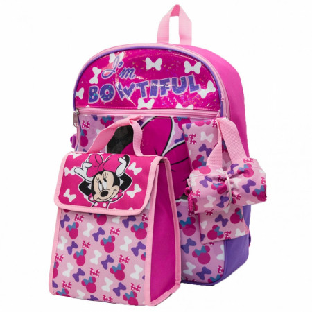 Minnie Mouse 5-Piece Backpack Set