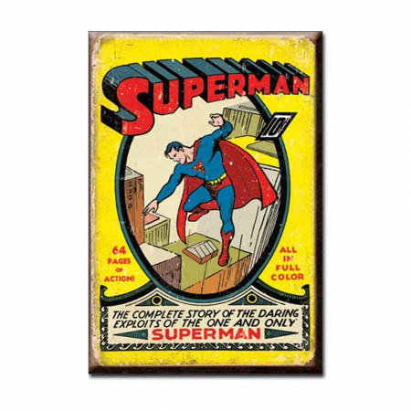 Superman #1 Retro 2x3 Magnet