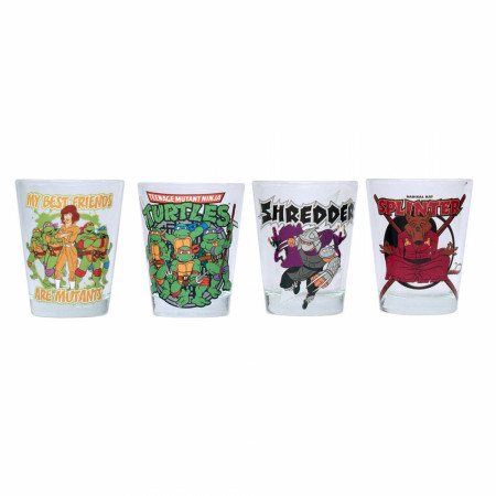 Teenage Mutant Ninja Turtles 4-Pack Shot Glass Set