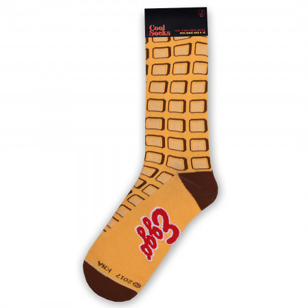 Eggo Waffles Socks